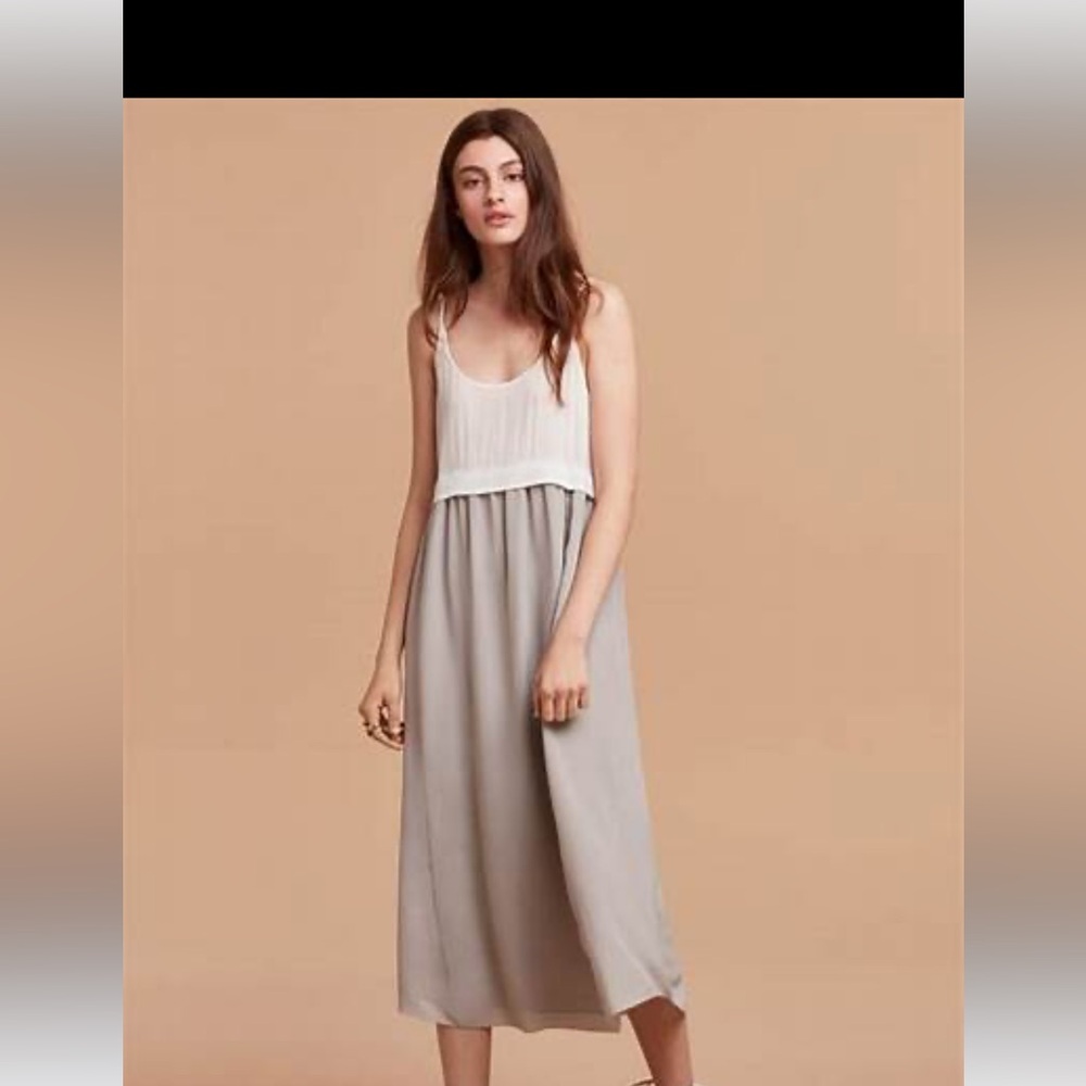 Aritzia bisous two toned dress